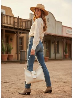 PARTIQ - Dopamine Shoulder Fashionable All-Match Handbag - Off White