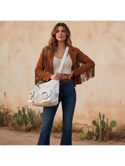 PARTIQ - Lightweight Korean Version Multi-Purpose Handbag - White