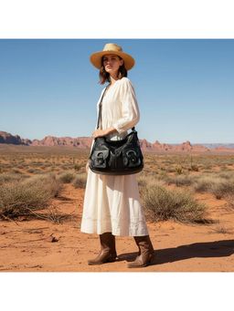 PARTIQ - Lightweight Korean Version Multi-Purpose Handbag - black