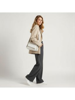 PARTIQ - Hand Versatile Fashionable Casual Armpit One Shoulder Handbag - White (S)