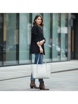 PARTIQ - Fashion Versatile Hand Large Capacity Womens Handbag - White