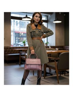 PARTIQ - Trendy Large-Capacity Niche Hand-Held Large Womens Handbag With Detachable Strap - Pink (Xl)