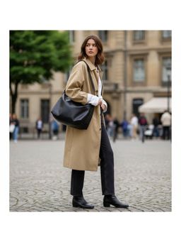 PARTIQ - Niche Commuter Versatile Handbag - Black (M)