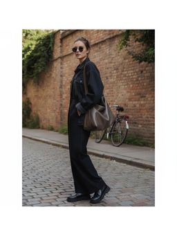 PARTIQ - Niche Commuter Versatile Handbag - Brown (M)