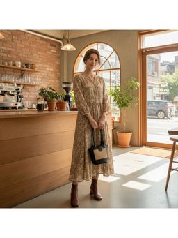 PARTIQ - Retro Hand-Carried Shoulder Handbag - Black (M)