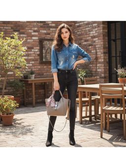 PARTIQ - Versatile Hand Casual One-Shoulder Woman Handbag With Detachable Strap - Brown