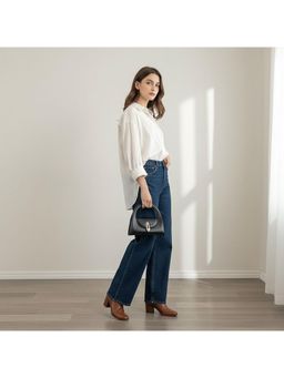 PARTIQ - Korean Version Versatile Fashion Handbag - Black