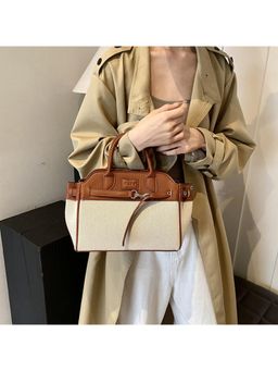 PARTIQ - Trend All-Match Platinum Handbag - Brown