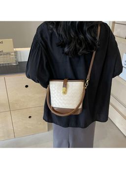 PARTIQ - Style Fashionable Niche Bucket Handbag - Multi-Color