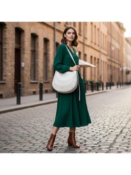 PARTIQ - Travel Shopping Dating Handbag - white