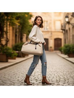 PARTIQ - Style Outing Second- Hand-Held Commuter Travel Handbag - black