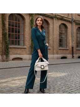 PARTIQ - Style All-Match Stylish Womens Handbag With Detachable Strap - White