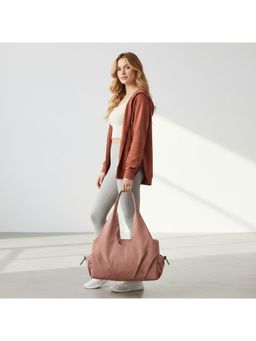 PARTIQ - Womens Casual Fashion Versatile Waterproof Mommy Handbag - Pink