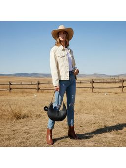 PARTIQ - Style Trendy And Versatile One-Shoulder Underarm Dumpling Handbag - Black