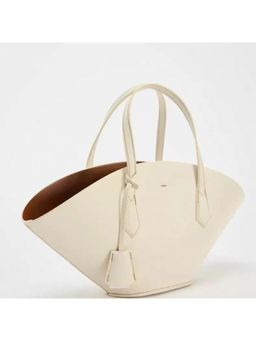PARTIQ - Versatile Leisure Commuting Women Tote Bag - White