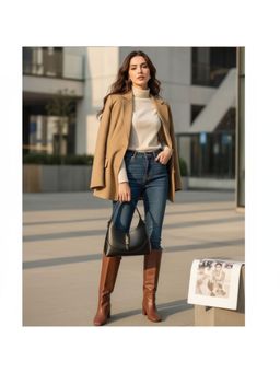 PARTIQ - Dumpling Versatile Commuter Handbag with Detachable Strap - Black