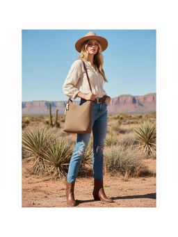 PARTIQ - All-Match New Large-Capacity One-Shoulder Underarm Leisure Handbag - Brown