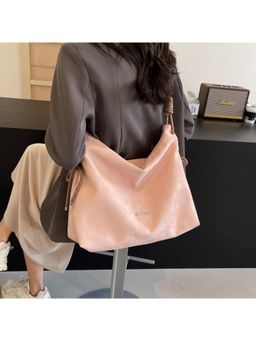 PARTIQ - Large-Capacity Lightweight Womens Stylish Handbag - Pink