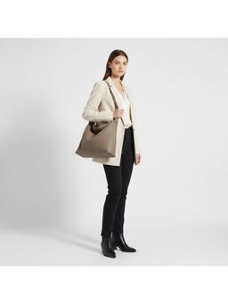 PARTIQ - Commuter Large Capacity Womens Retro Shoulder Handbag - Grey