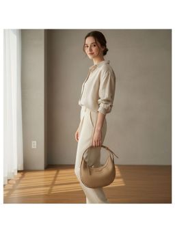 PARTIQ - Commuter Underarm Simple Trend Handbag - Beige