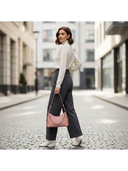 PARTIQ - New Versatile One Shoulder Sling Bag - Pink