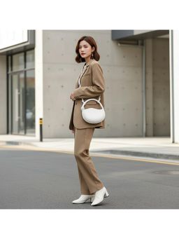 PARTIQ - Fashionable All-Match Handheld Handbag - White