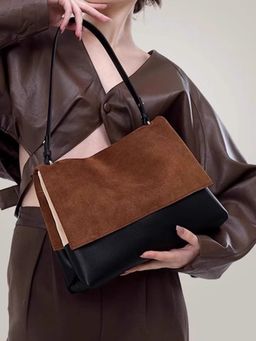 PARTIQ - Niche Shoulder Handbag - Brown