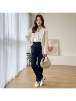 PARTIQ - Hand-Held Crescent Versatile Single Shoulder Handbag - Khaki