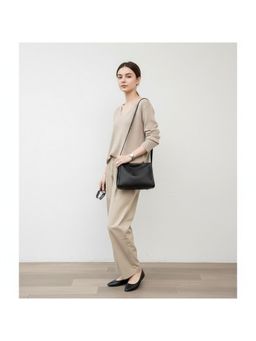 PARTIQ - Large Capacity Fashionable Handbag - Black