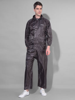 Dollar - Brown Rainguard Rain Jacket & Trouser With Adjustable Hood & Pocket (Set of 2)