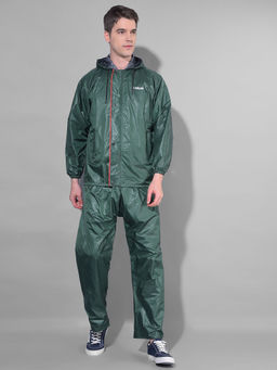 Dollar - Green Rainguard Reversible Rain Jacket & Trouser With Hood & Pocket (Set of 2)
