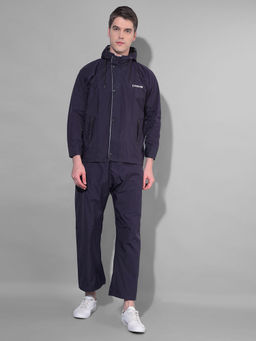 Dollar - Purple Rainguard Reversible Rain Jacket & Trouser With Hood & Pocket (Set of 2)