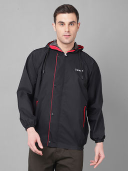 Dollar - Black Rainguard Rain Jacket With Adjustable Hood & Pocket