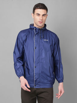 Dollar - Blue Rainguard Rain Jacket With Adjustable Hood & Pocket