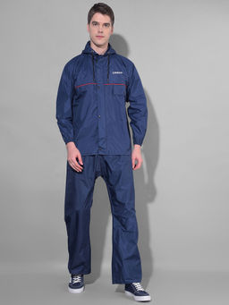 Dollar - Blue Rainguard Rain Jacket & Trouser With Adjustable Hood & Pocket (Set of 2)