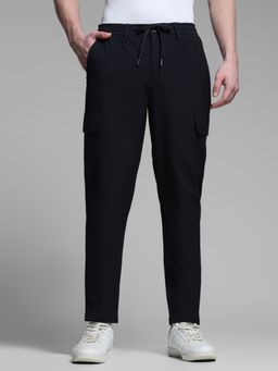 Jack & Jones - Navy Blue Regular Fit Cargo Pants