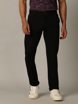 JadeBlue - Black Blended Casual Trouser