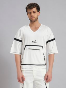 Fitleasure - White Drift Mode Utility T-Shirt