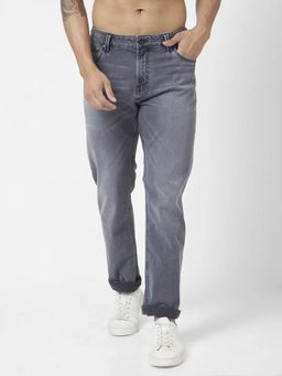 Spykar - Men Grey Cotton Stretch Comfort Fit Jeans Ricardo