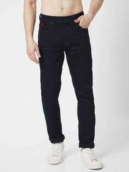 Spykar - Men Raw Blue Cotton Stretch Regular Fit Jeans Rover