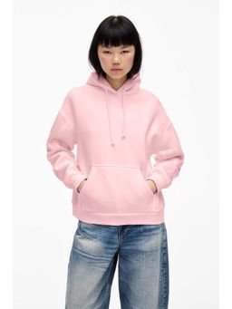 MISCHIEF MONKEY - Women Pink Oversized Hoodie