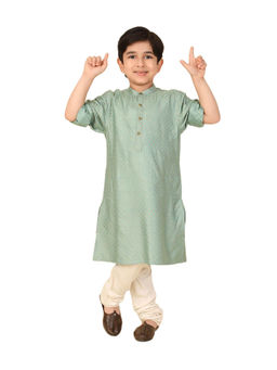 Fabindia - Blue Hand Block Printed Long Kurta