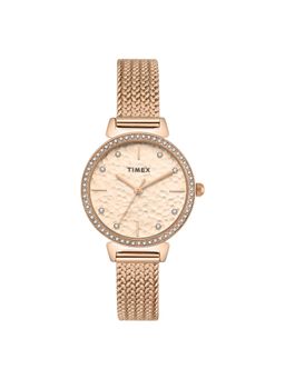 Timex - Women Trendline Rose Gold Dial Analog Watch - TWEL22304 (M)