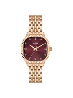 Timex - Women Trendline Maroon Dial Analog Watch - TWEL27300 (M)