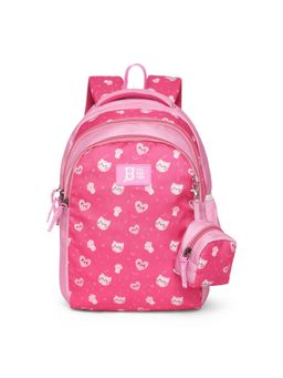 Nasher Miles - Tic Tac Toe Kitten Kids Pink Backpack