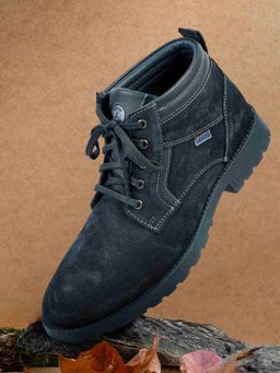 Mochi - Mens Brown Lace Up Closure Casual Boots