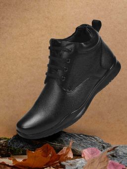 Mochi - Mens Brown Lace Up Closure Casual Boots