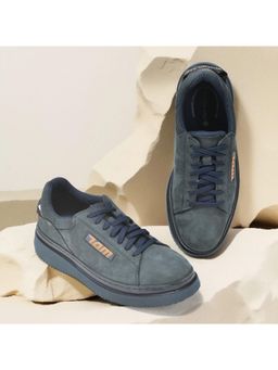 WOODLAND - Navy Blue Mens Sneakers