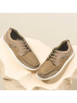 WOODLAND - Khaki Mens Sneakers