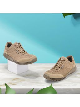 WOODLAND - Khaki Mens Sneakers